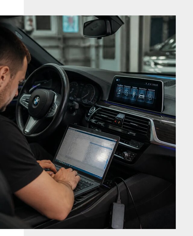 Русификация мультимедиа BMW для авто под ключ в Альметьевске
