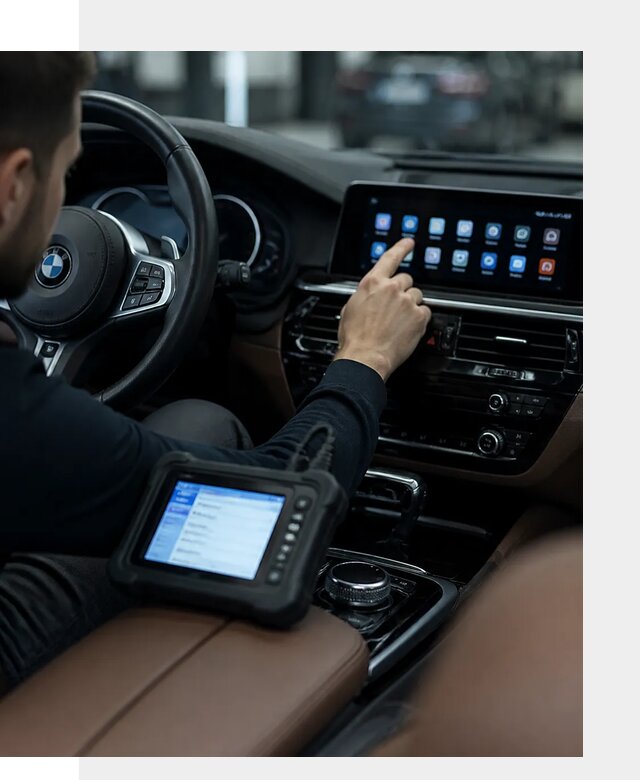Установка приложений и мультимедиа сервисов BMW в Альметьевске