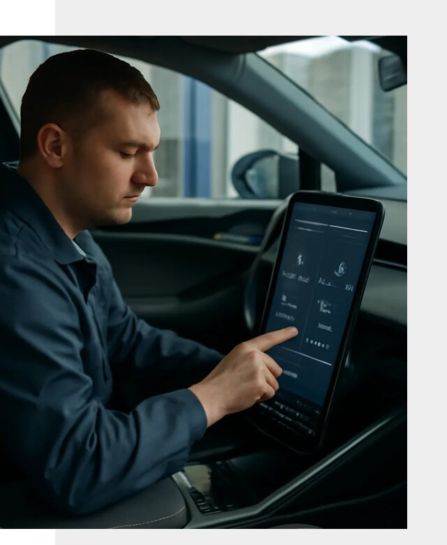 Русификация мультимедиа и приборной панели Deepal SL03 в Альметьевске
