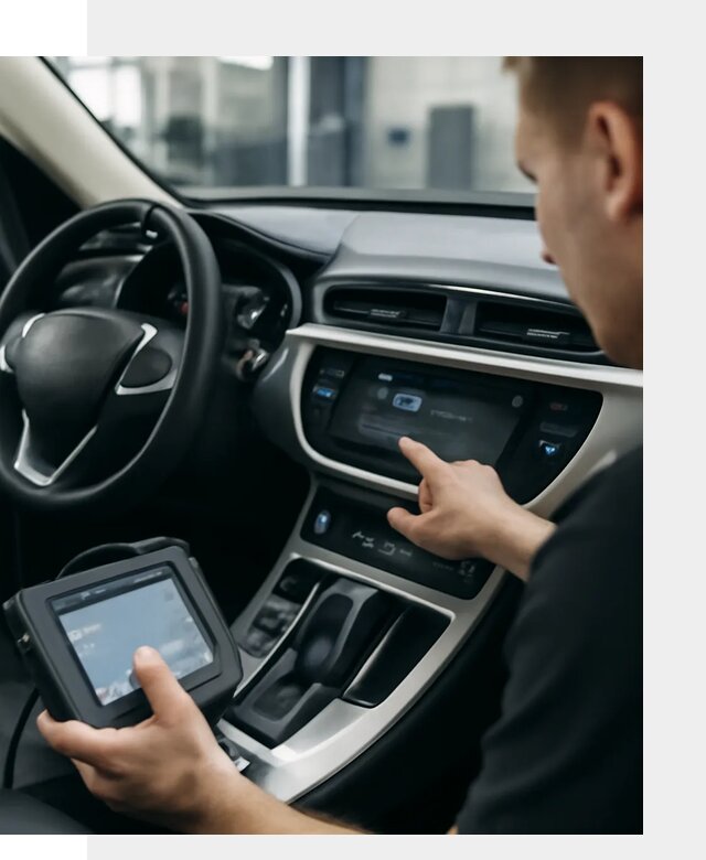 Русификация Geely Atlas мультимедиа и меню в Альметьевске