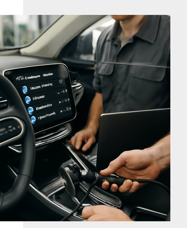 Установка приложений Geely для мультимедиа автомобиля в Альметьевске
