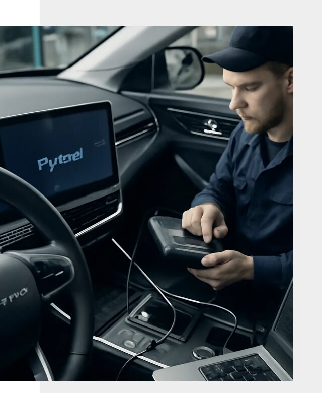 Русификация автомобилей Jetour с адаптацией меню в Альметьевске