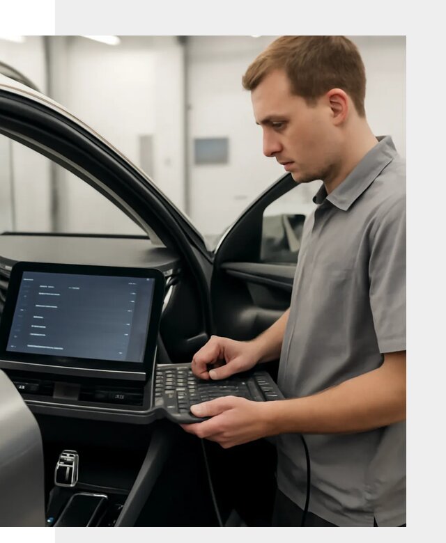 Русификация мультимедиа автомобилей Lynk Co в Альметьевске