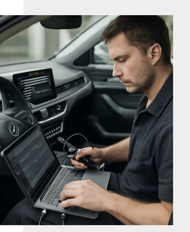Настройка телематики автомобиля под ключ для авто в Альметьевске