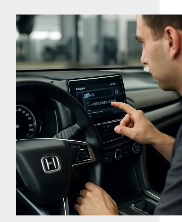 Русификация панели приборов Honda в Альметьевске по цене 5190 ФастМобиль-Льм