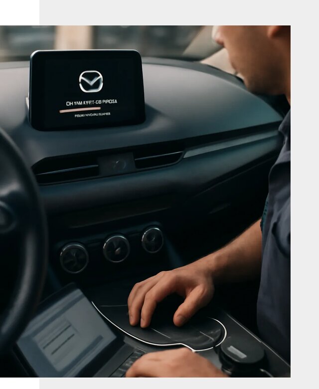 Установка приложений Mazda на мультимедийную систему в Альметьевске