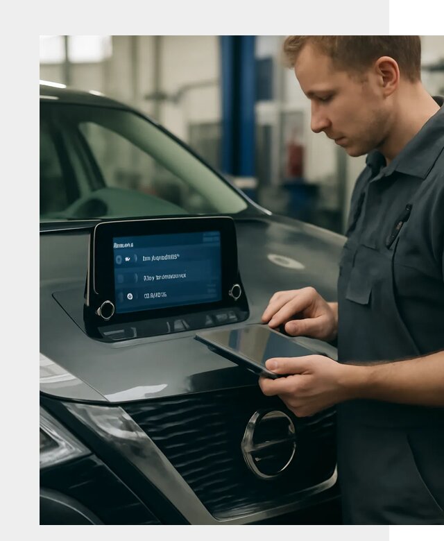 Русификация мультимедиа Nissan в Альметьевске от 6747 р. | ФастМобиль-Льм