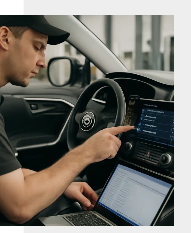 Русификация мультимедиа Toyota для автомобилей в Альметьевске